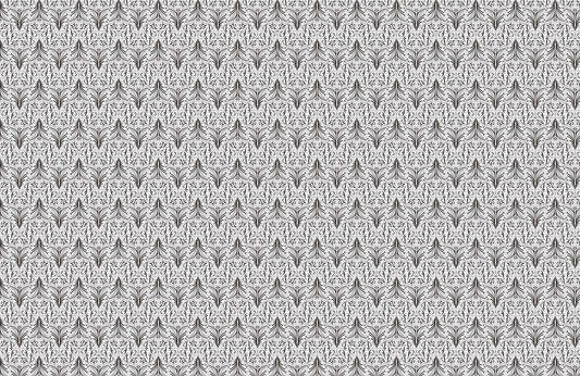 Elegant Black White Geometric Mural Wallpaper