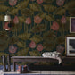booming lotus aesthetic flower wallpaper design