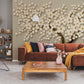 Elegant Cherry Blossom 3D Mural Wallpaper in living room