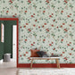 Flowers on Vine Wallpaper Mural