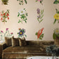 Vintage Flower Wallpaper Interior Design