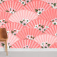 Folding Fan Pink Theme  Wallpaper Room