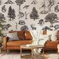 Forest Animals Wall Mural Decoration Living Room