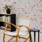 Wallpaper mural with fragrance leaves, perfect for use as living room decor.