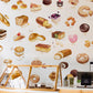 desserts wallpaper mural for cafe bar