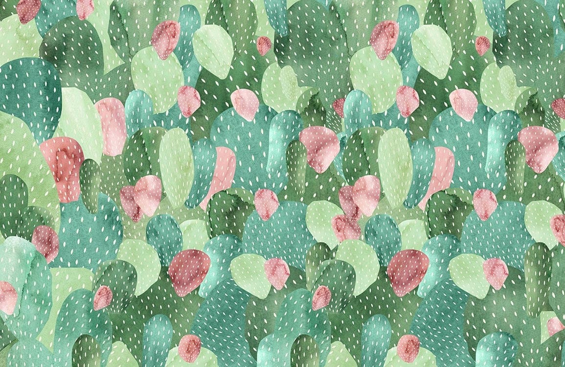 Papier Peint Panoramique Rêve de Cactus