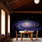 mysterious galactics Wallpaper mural for dining room decor