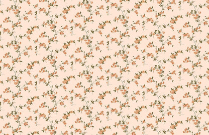 Vintage Floral Bloom Mural Wallpaper