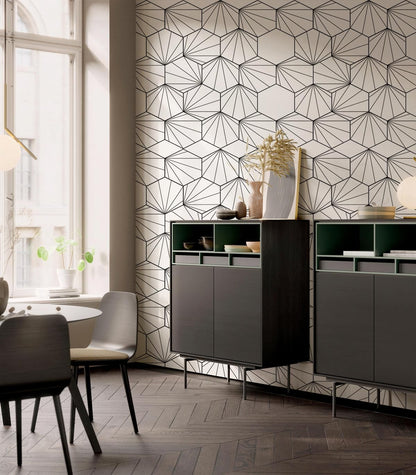 Geometric Pattern Wallpaper Art Design