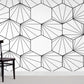 Geometric Pattern Art Deco Wallpaper Home Interior