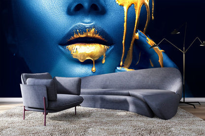 Gilded Avatar Wallpaper Mural Custom Design