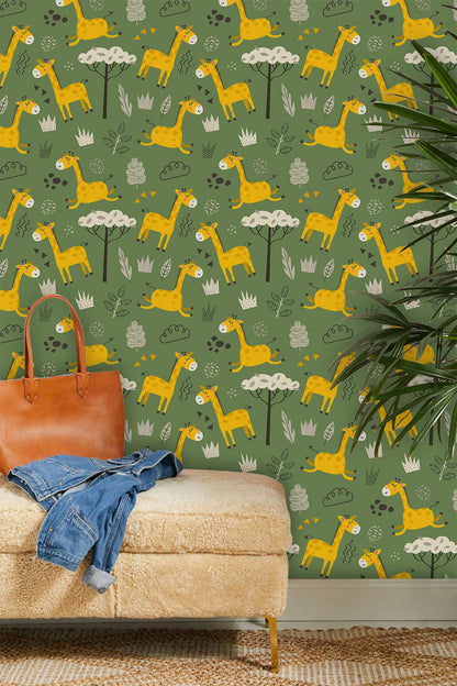 murals of cartoon animals that are both amusing and educational