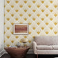 Golden Art Deco Wallpaper Home Interior Decor