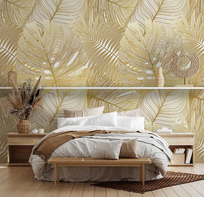 bespoke wallpaper with beautiful foliage