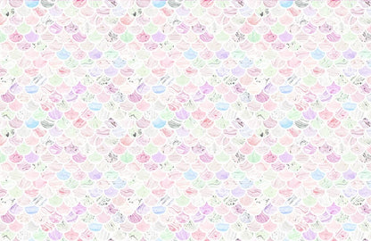 Pink Marble Tiles Wallpaper Mural Home Decor