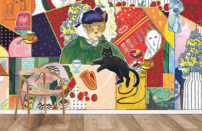 Graffiti Art wallpaper mural for room
