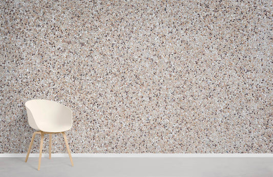 Wallpaper Mural with a Neutral Gravels Effect for Your Home Decoration