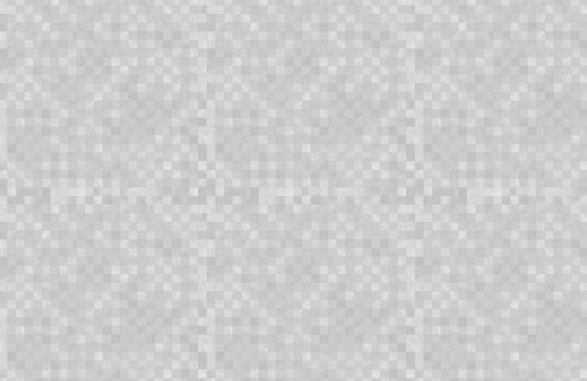 A plain grey wallpaper mural with a grey mosaic.