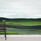 Serene Landscape Watercolor Wall Mural