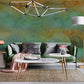 Green painting effect Wallpaper Mural for living Room decor