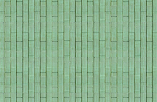 Modern Emerald Green Geometric Mural Wallpaper