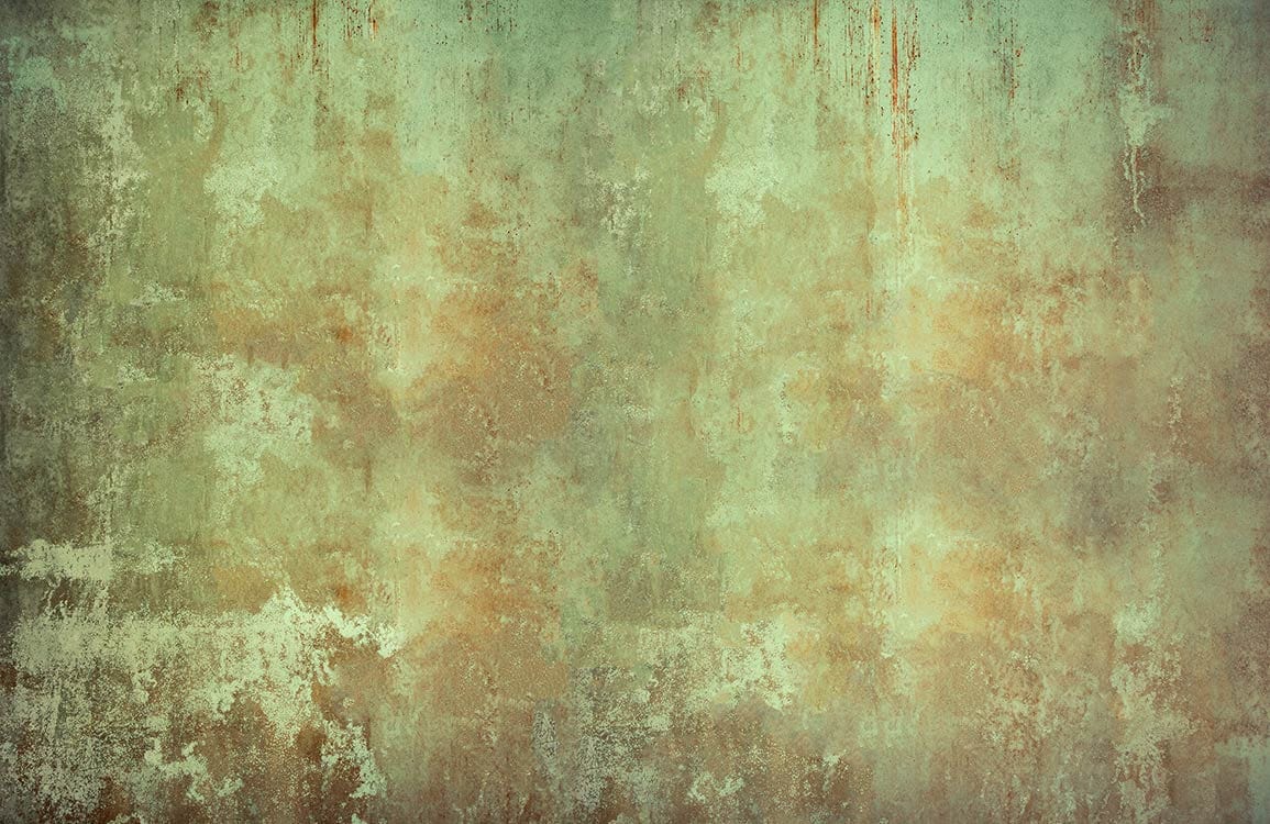 Vintage Patina Rustic Mural Wallpaper