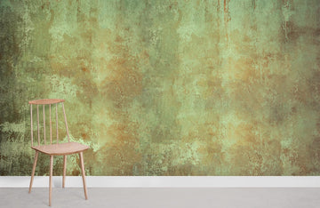 Vintage Patina Rustic Mural Wallpaper