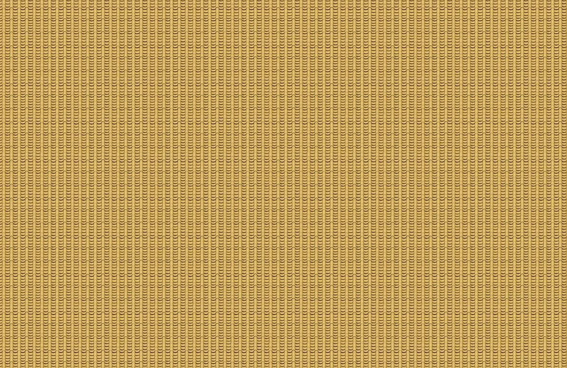 Goldene geometrische Fischgrät-Muraltapete