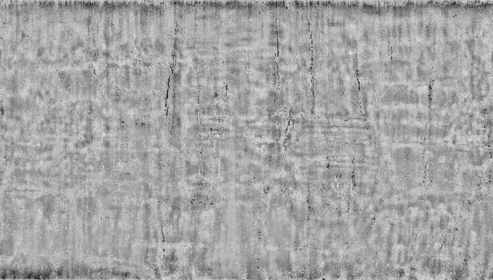 Modern Industrial Grey Concrete Mural Wallpaper