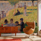 A Sunday Afternoon on the Island of La Grande Jatt wallpaper mural for living roome