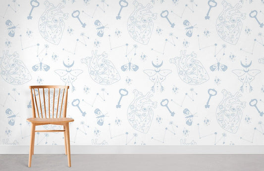 Simple Divination Mural Wallpaper for Room decor