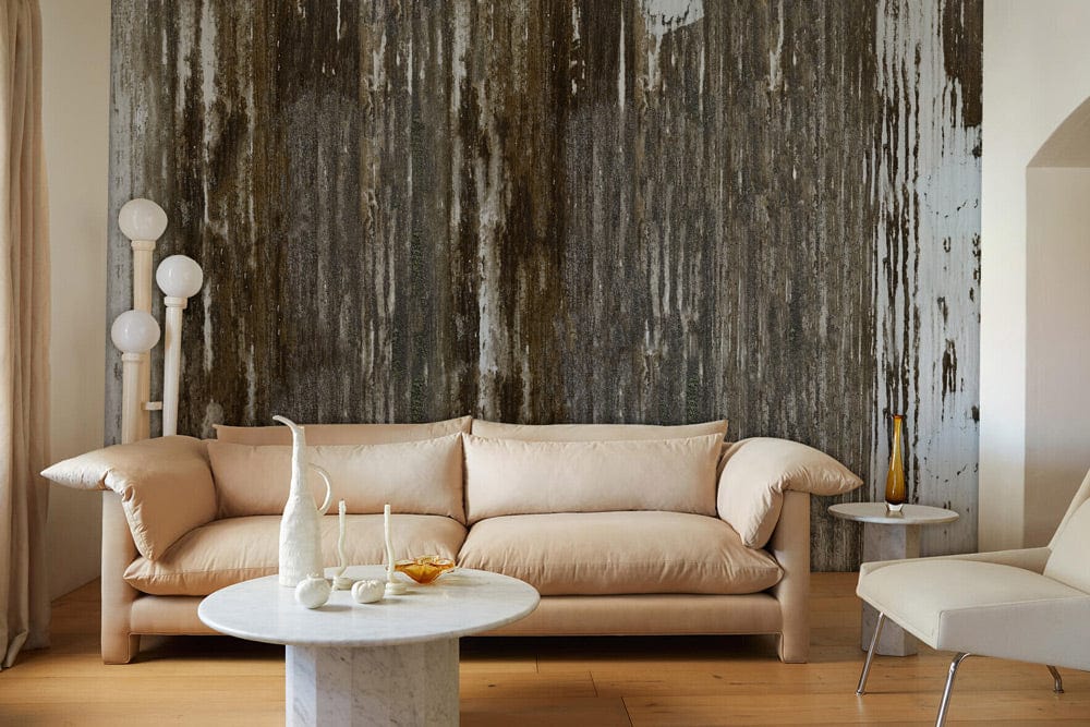 Heavily Rustic Wall Cool Mural Art Living Room