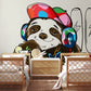 Hiphop Sloth Wallpaper Mural to Adorn Your Bedroom