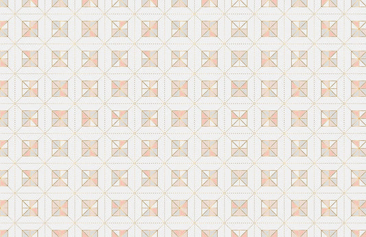 Little Geometric Squares Wallpaper Mural