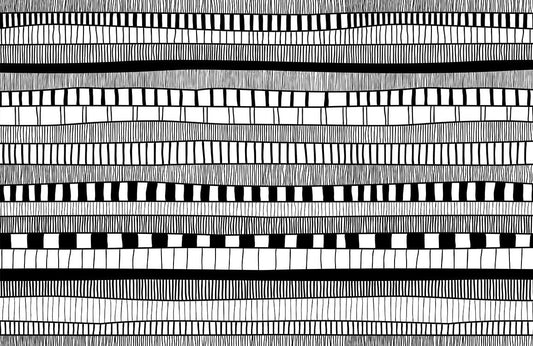 Horizontal Texture Pattern Mural Home Decor