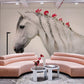  horse animal  wallpaper mural custom design