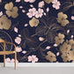 Japanese Cherry Blossom Floral Wallpaper For Room