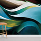 Abstract Liquid Art Wallpaper Mural Room