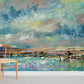 Landscape Art Oil Painting Wallpaper Room