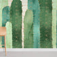 unique cactus spines wall mural for room