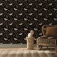 Leaf and Butterfly Wallpaper Mural