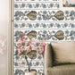Wallpaper mural featuring a leaves in order design, perfect for the living room.