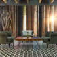 Wallpaper Mural of a Desolate Forest at Sunset, Perfect for Decorating a Living Room