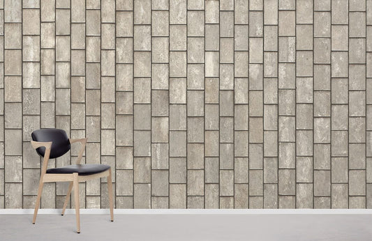 Home Decoration Featuring a Light Brick Wallpaper Mural