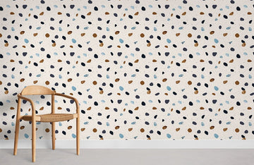 Modern Colorful Terrazzo Mural Wallpaper