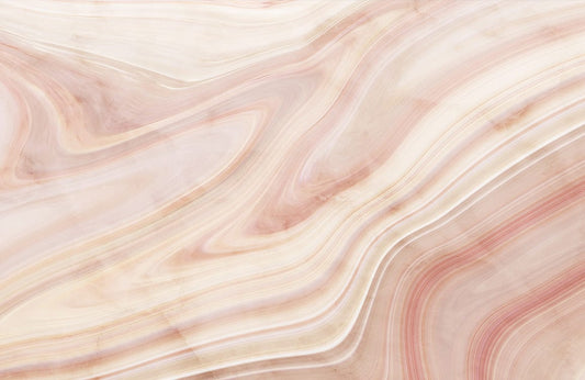 Customized Light Pink Ombre Marble Wallpaper Mural for wall design