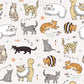 Cats species Wallpaper Mural for wall decor