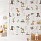 Animal with Grass Wallpaper Mural
