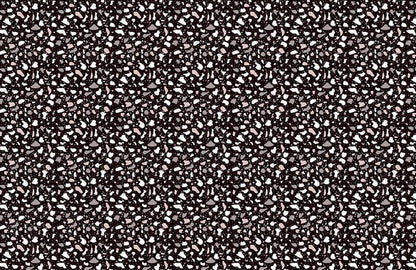 Home Decoration Featuring a Dark Terrazzo Pattern Wallpaper Mural