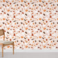 Wallpaper Mural for Home Decoration Featuring a Terrazzo Slice Made of Marble